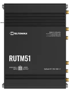 Teltonika Industrial Dual 5G Wi-Fi Router, GNSS, 2 modems