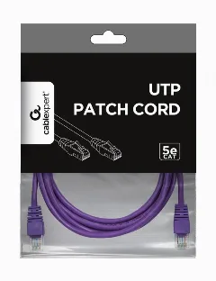 Gembird CAT5e UTP Patch cord, purple, 2m