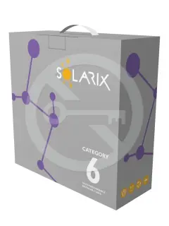 Solarix ethernet cable CAT6 UTP LSOH 100m box