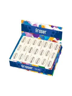 Gumica Centrum bijela 30x14x6mm 120/1 80374