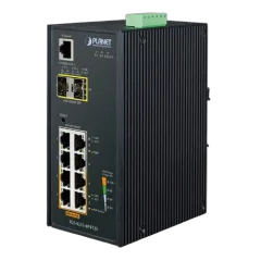 Planet Industrial 4-Port 10 100 1000T 802.3at PoE 4-Port 10 100 1000T 2-Port 100 1000X SFP Managed Switch