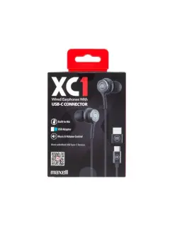 Maxell XC1 USB-C slušalice, crne