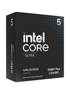 Intel Ultra 5 250KF Plus, 5.3GHz, 6P/12E, LGA1851
