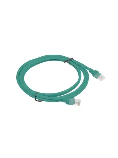 Lanberg CAT.6 UTP 2M Green Patchcord Fluke Passed