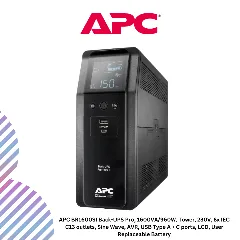 APC Back UPS Pro BR 1600VA 960W 8x IEC C13 Outlets, AVR, LCD Interface, Sinewave