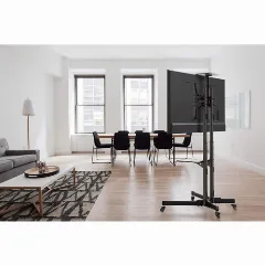 Manhattan pokretni podni stalak 37"-70", 50 kg, crni