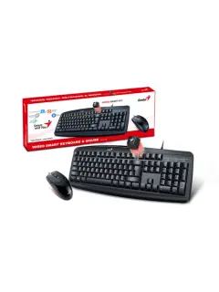 Set Genius tipkovnica KM-200 + Miš USB crna