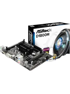Asrock Intel CPU onboard MB D1800M