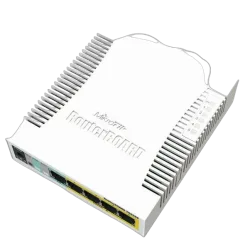 MikroTik RB260GSP 5-port GbE smart switch 1x SFP cage with PoE out on 4 ports