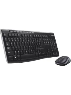 Logitech MK270, tipkovnica i miš, bežični, DE