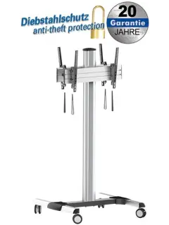 Transmedia Pedestal for 2 LCD monitors 94-178cm